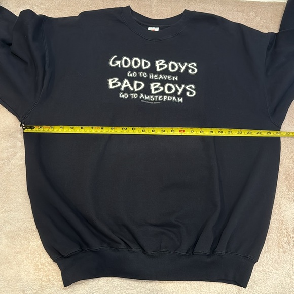 Classic Amsterdam Sweatshirt with glow-in-the-dark lettering - Picture 4 of 5